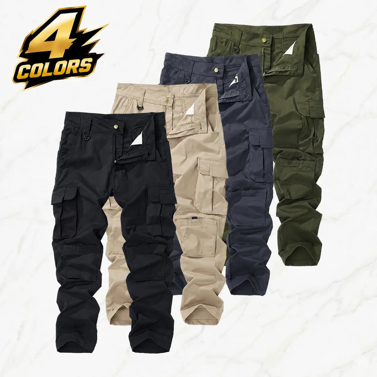 Men's Relaxed Fit Utility Cargo Pants