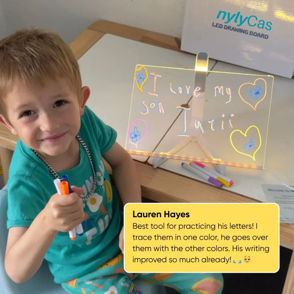 ✨LAST WEEK SPECIAL PRICE: 13.99!! ⏳🎨Luminous Led Drawing Board For Children