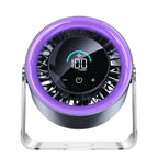 Ventilateur de table Turbo avec 100 réglages de vitesse – Silencieux, refroidissement puissant