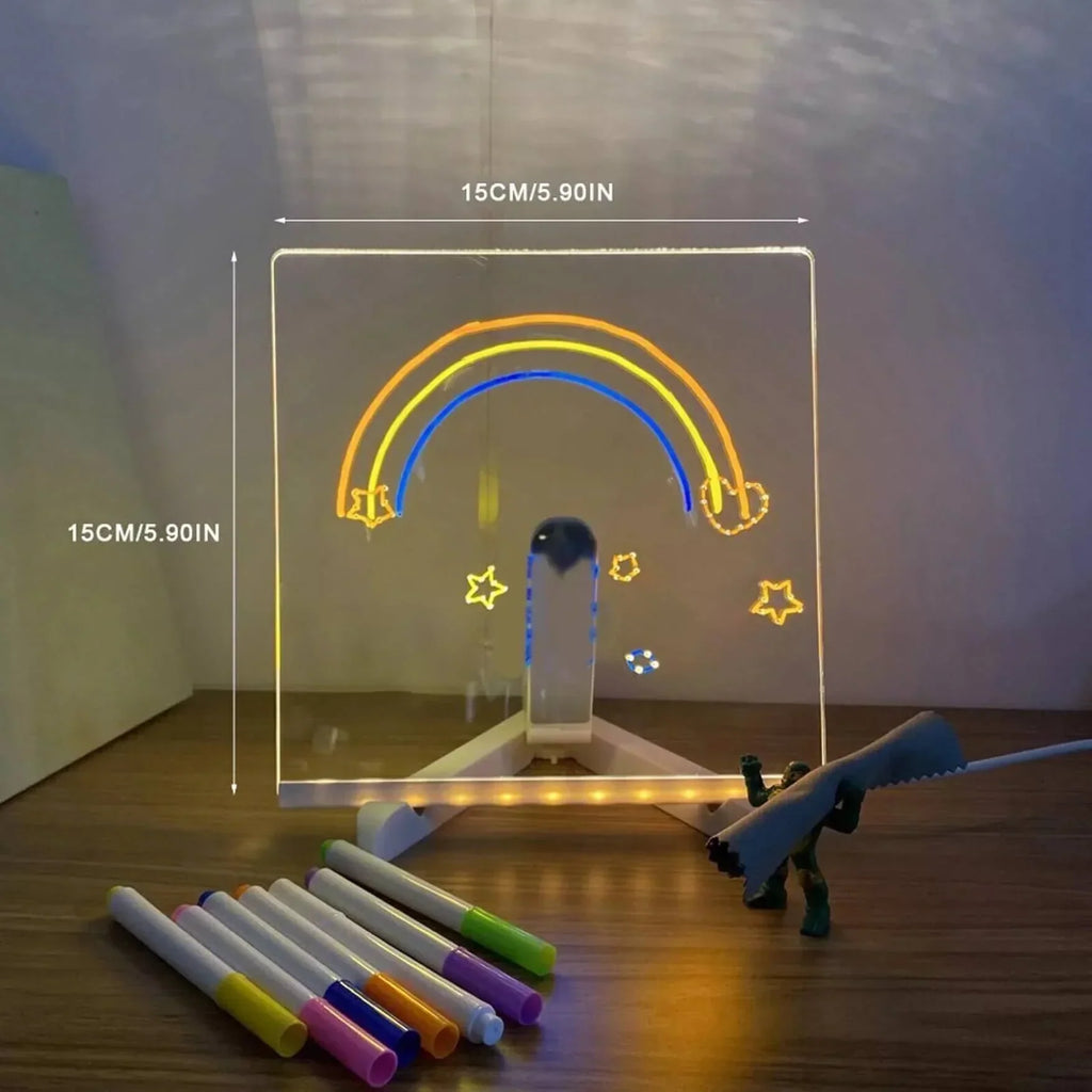 ✨LAST WEEK SPECIAL PRICE: 13.99!! ⏳🎨Luminous Led Drawing Board For Children