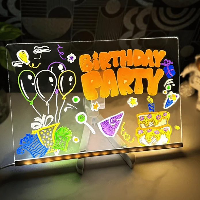 ✨LAST WEEK SPECIAL PRICE: 13.99!! ⏳🎨Luminous Led Drawing Board For Children