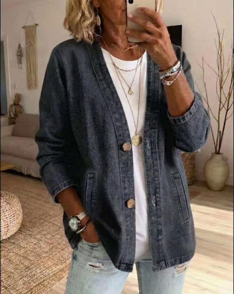 🤲LAST DAY SAVE 49% ⏰Lightweight Denim Cardigan