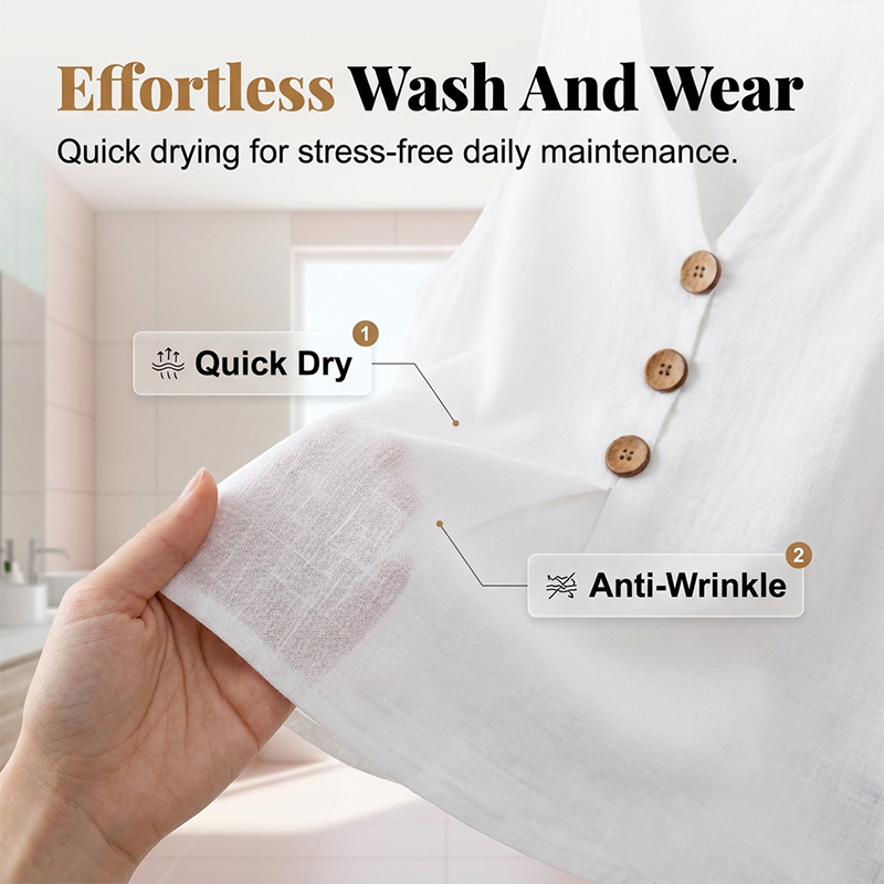 👗🌿☀️ Women's V-Neck Sleeveless Cotton Linen Vest – Breathable, Soft & Lightweight – Perfect for Layering or Wearing Alone on Warm Days 🌸🍃