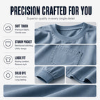 👕Men's Loose-Fit Long Sleeve T-Shirt – Everyday Comfort & Effortless Style